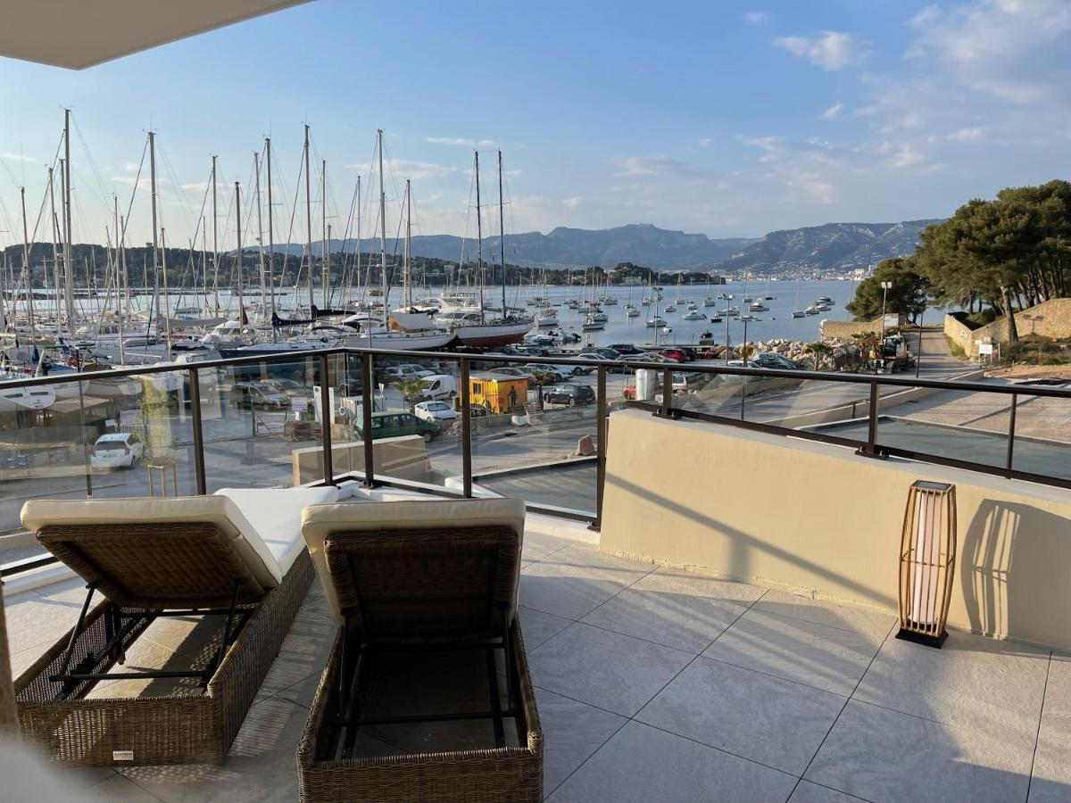 Superbe Appartement Bord De Mer Saint-Mandrier-sur-Mer Exteriör bild